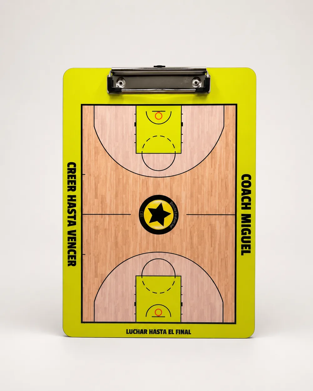 Pizarra personalizada de un equipo