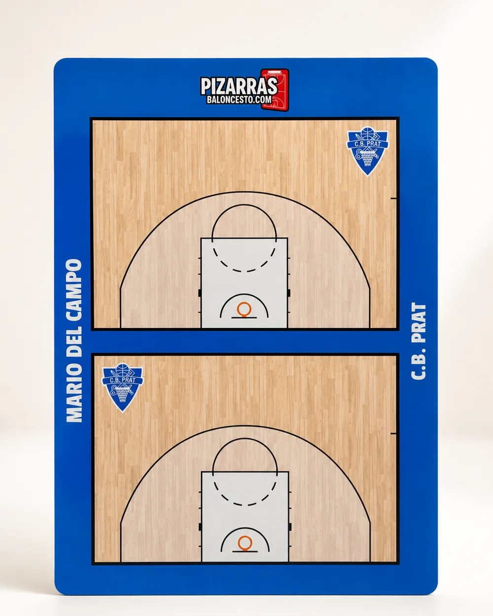 Pizarra personalizada de un equipo