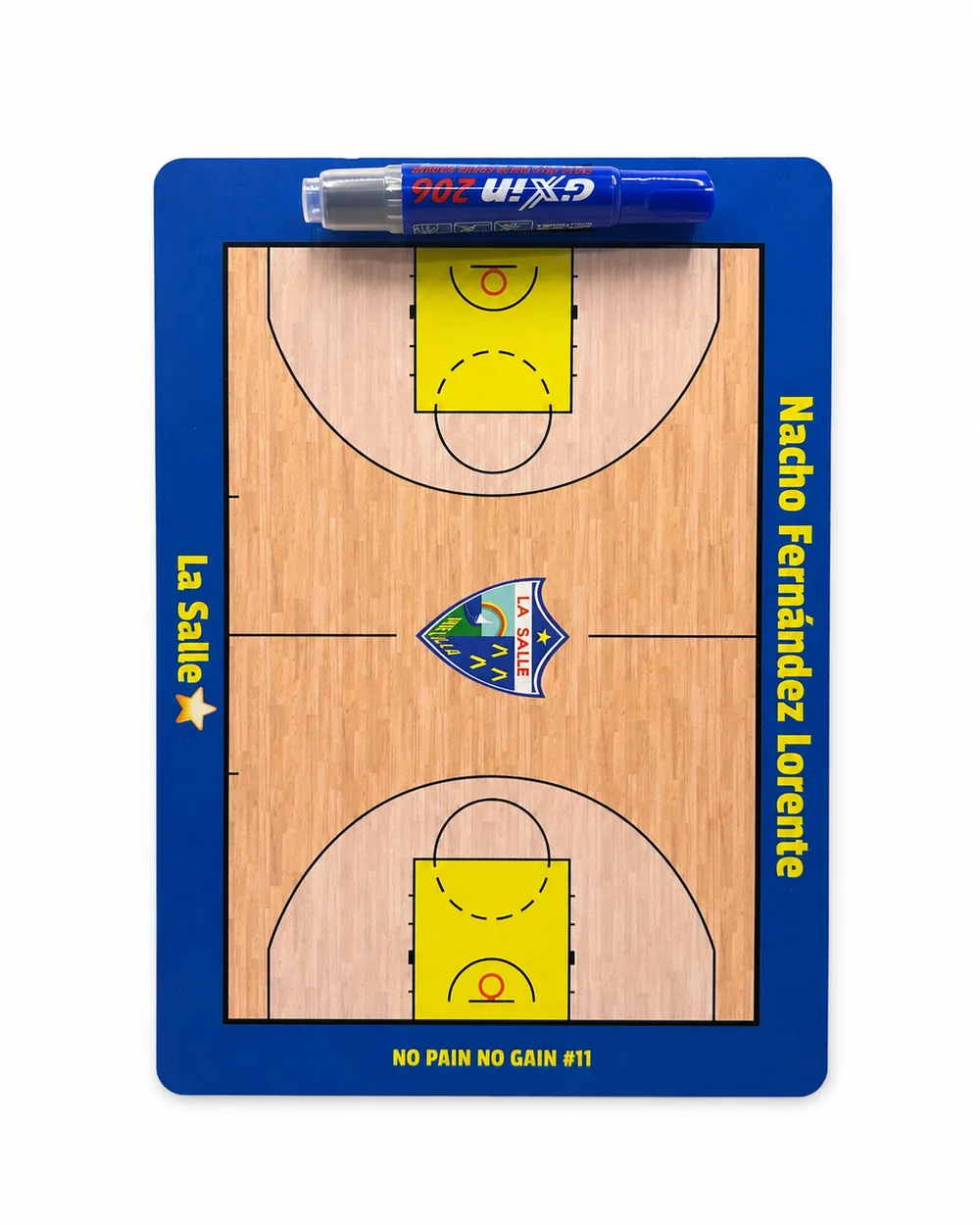 Pizarra personalizada de un equipo