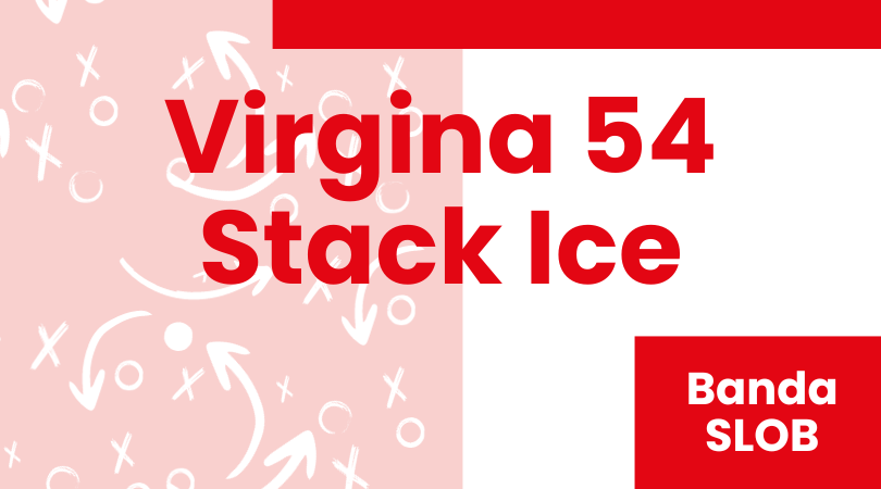 Banda Virginia 54 Stack Ice - Pizarras de baloncesto personalizadas