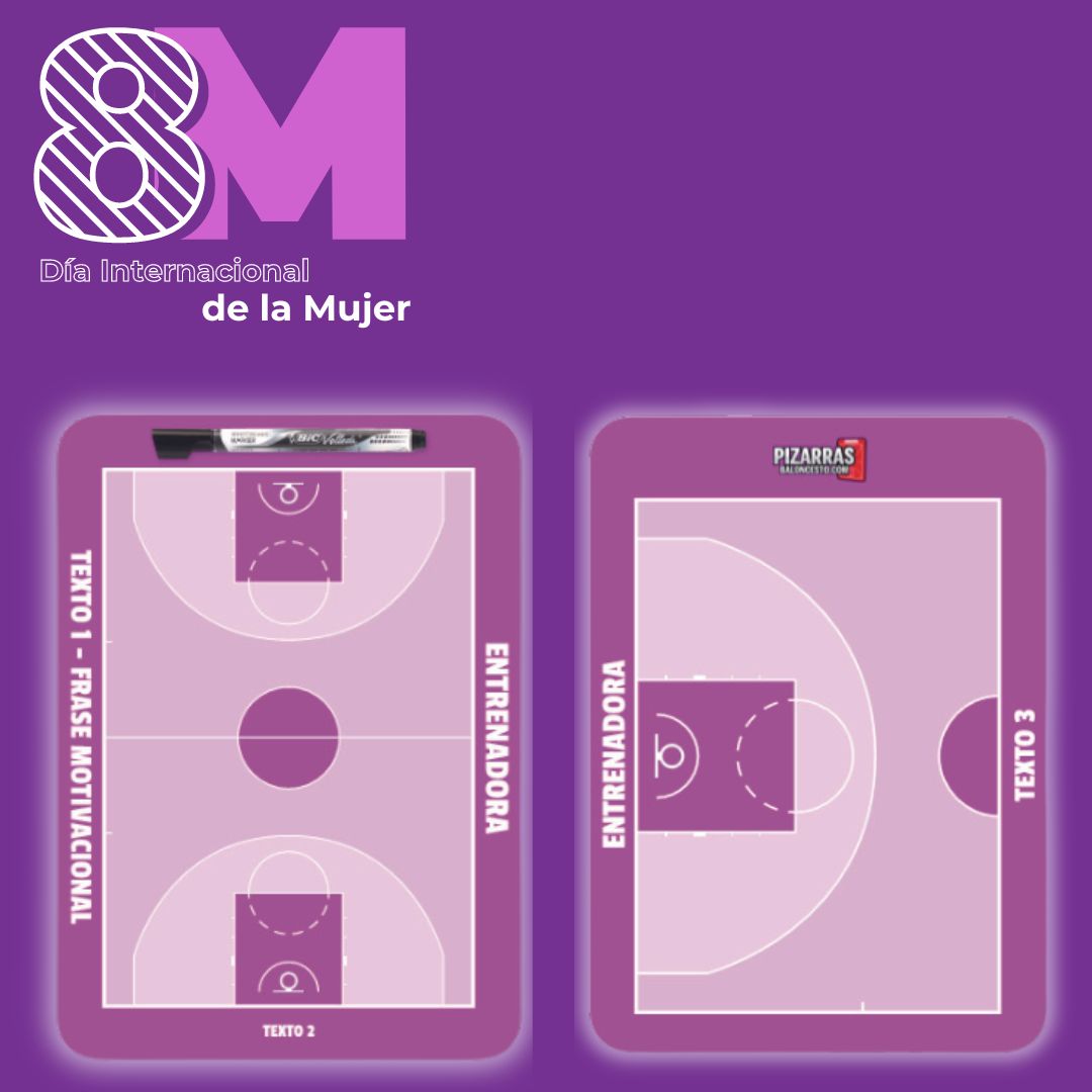 Pizarra 8M baloncesto