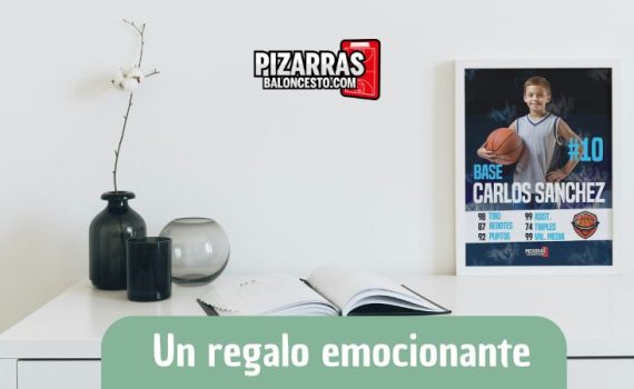 Un regalo emocionante. Cromos de aluminio baloncesto