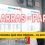 Pizarra de vestuario