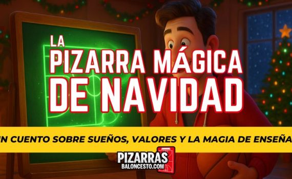 La pizarra mágica de Navidad