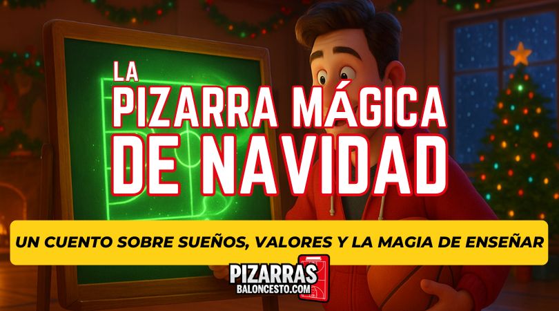 La pizarra mágica de Navidad